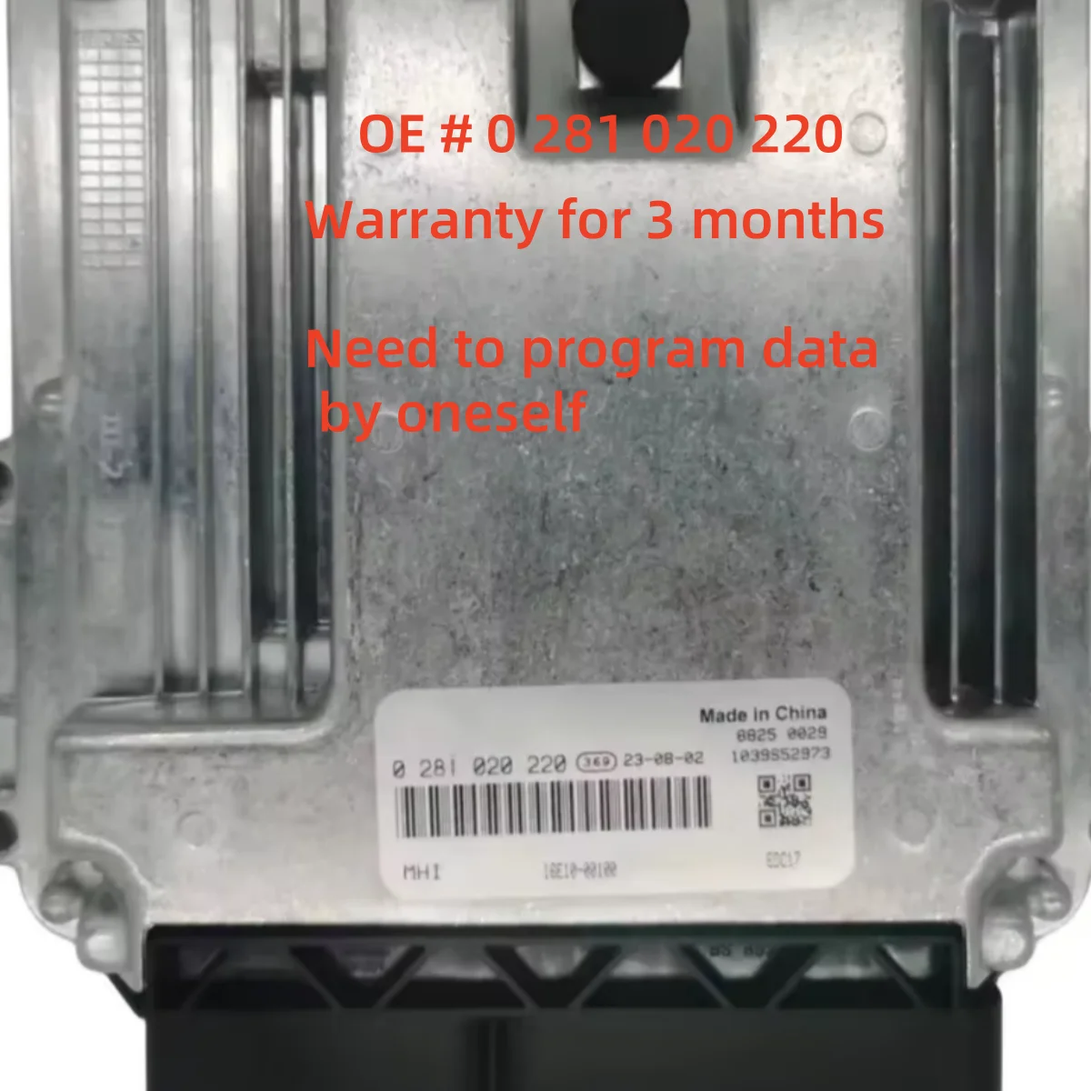 

High quality 0281020220 0281 020 220 excavator ECU controller computer board for Bosch ﻿