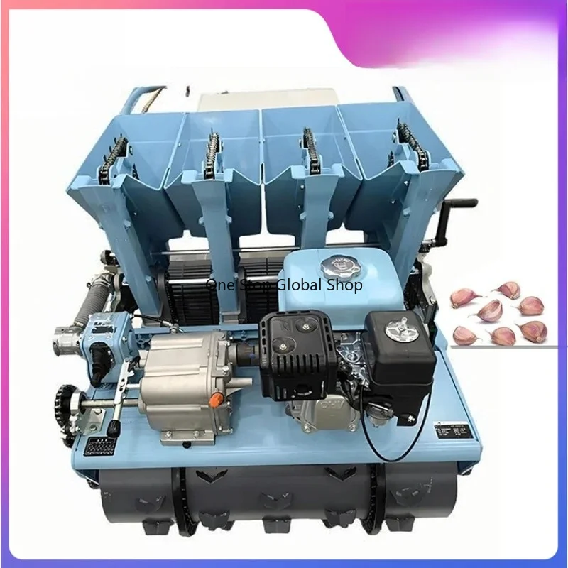Hot Sales 5 Rows Garlic Planter -5 Hand Garlic Planting Machine Professional Gaso line Seeder