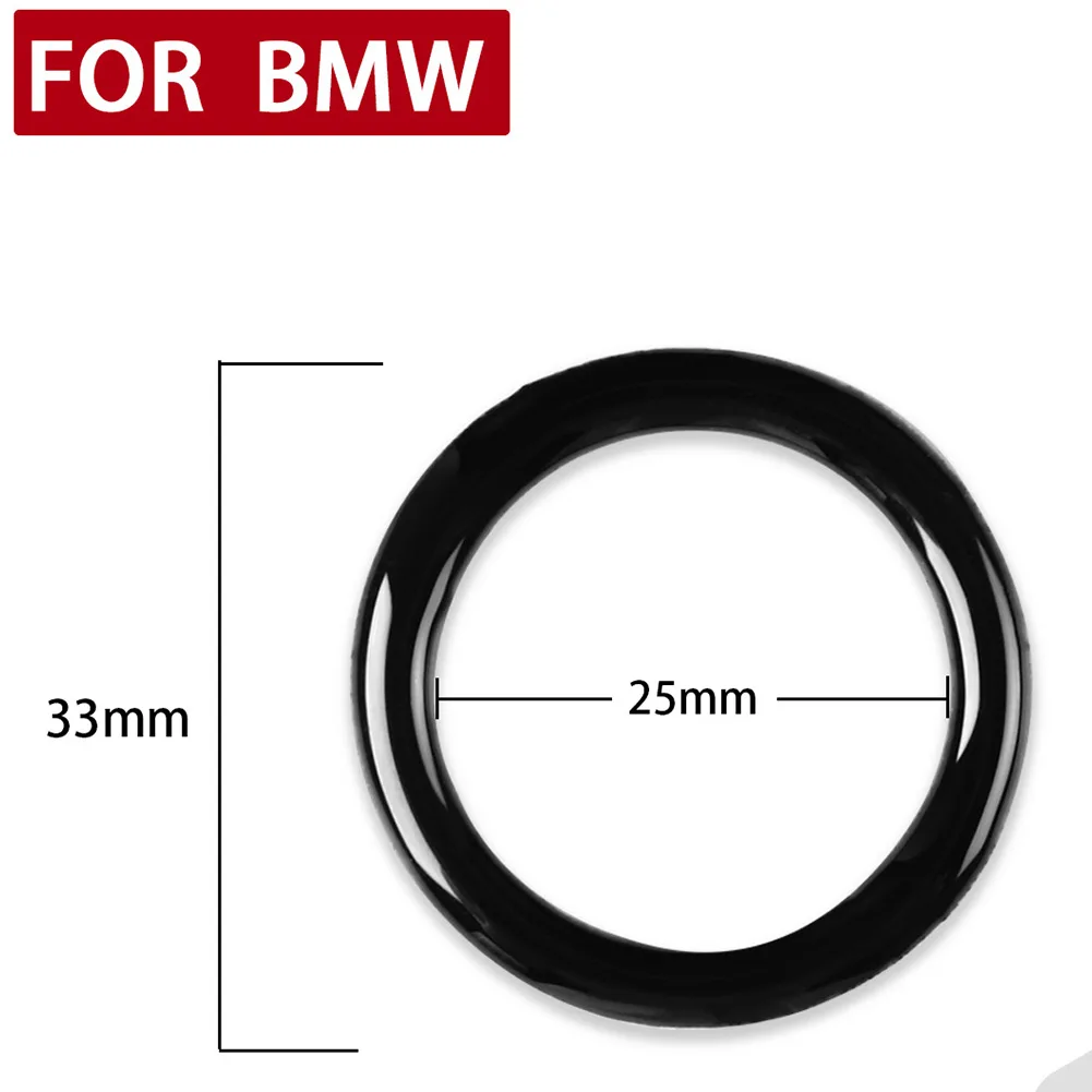 Personalize Your For BMW 3 Series with Engine Start Stop Button Ignition Key Circle Sticker Trim Custom Design