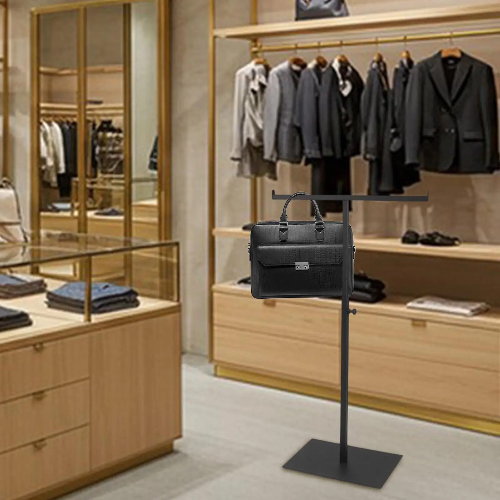 

Подставка для сумок, двойной крючок, крючок для кошелька для выставочного зала на столешнице