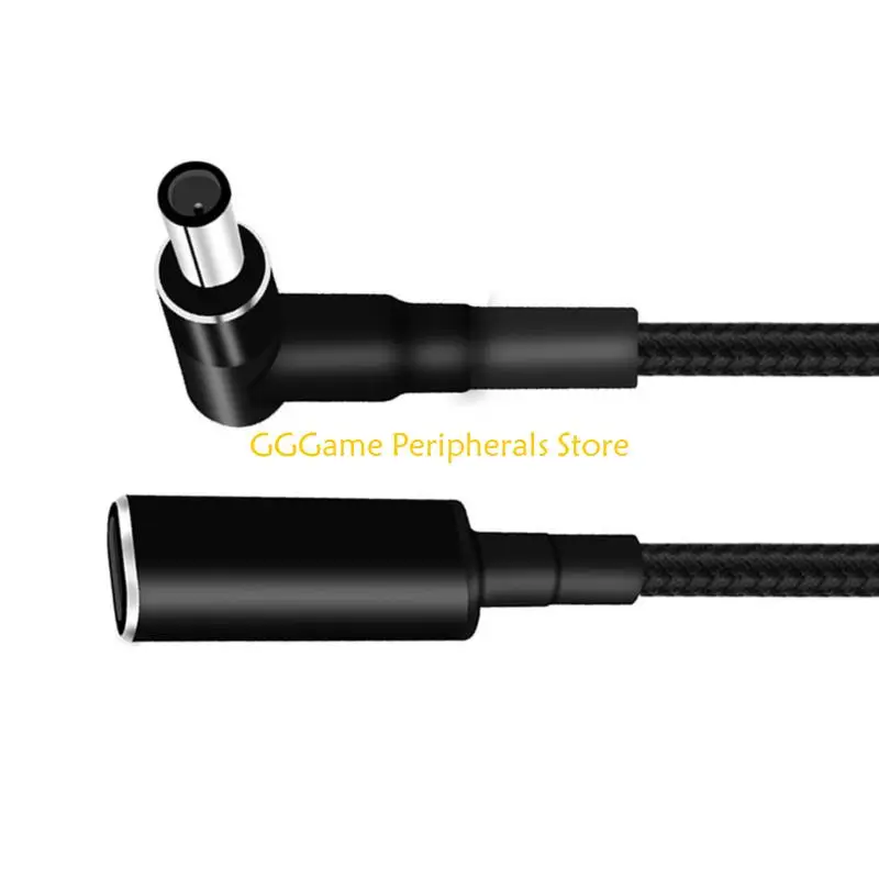 U55B Type C to DC6.5x4.4mm Adapter, 100W USB C Male to DC6.5x4.4mm Male with PD Automatic Identification Chip
