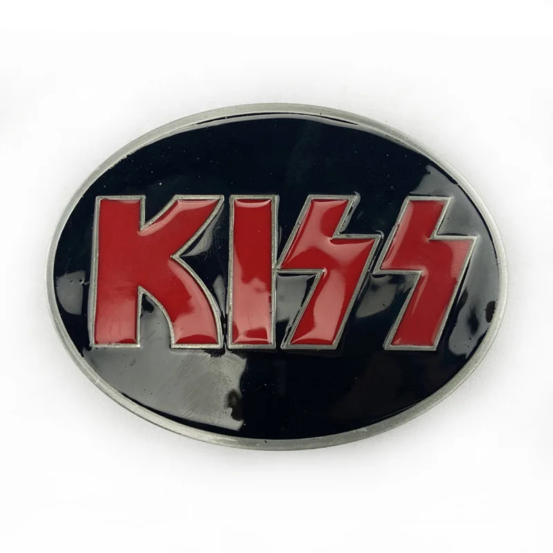 

KISS Band Belt Buckle Rock Jazz Music Belt Buckle Personality Guitar Jeans buckle Casual Fashion buckle