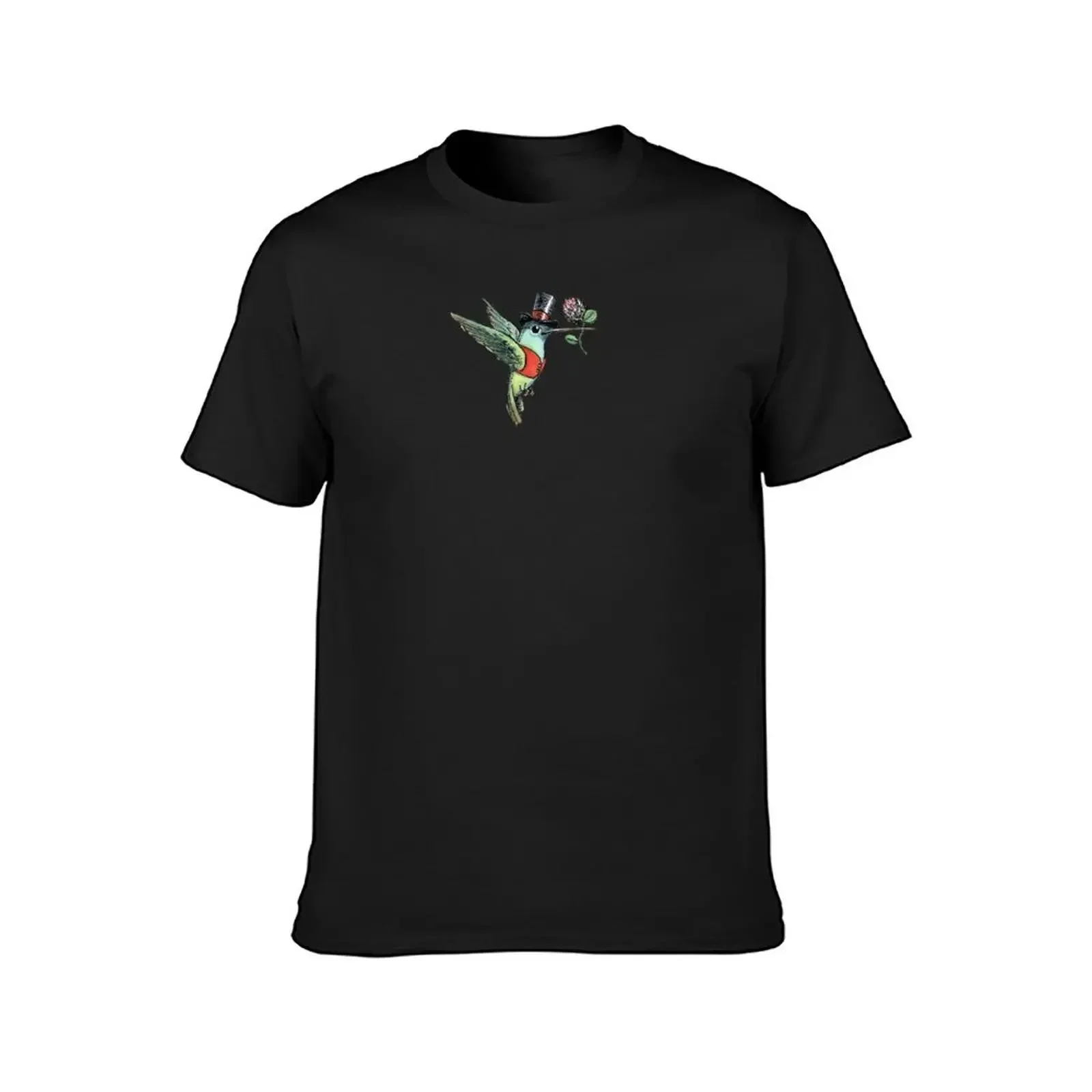 Dapper Hummingbird, Bird Lover's design T-Shirt custom shirt baggy shirts luxury clothes men