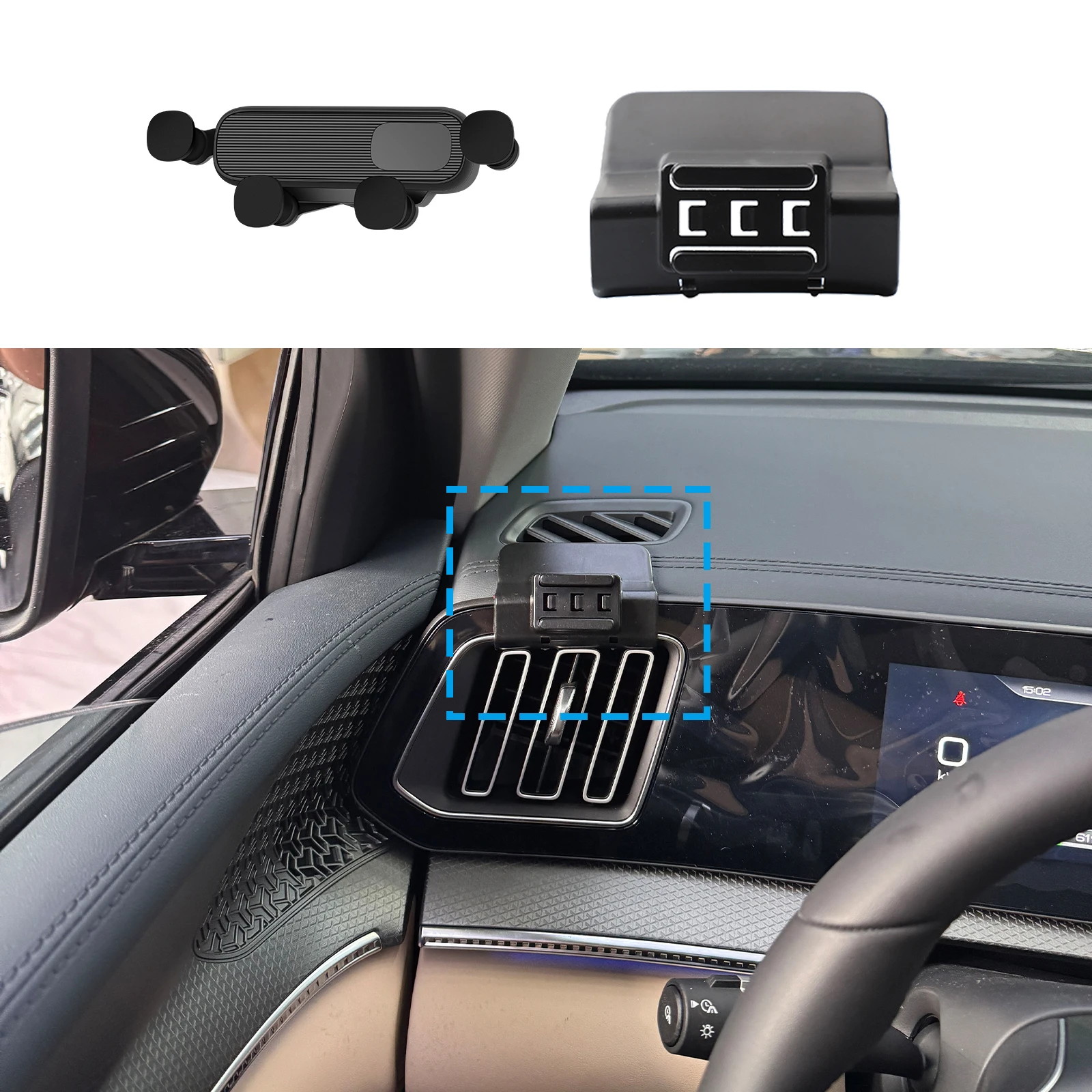 

for BYD Seal U Song Pro Max EV 2024 2025 Car Mobile Phone Holder Accessories Stand Auto GPS Bracket Navigation