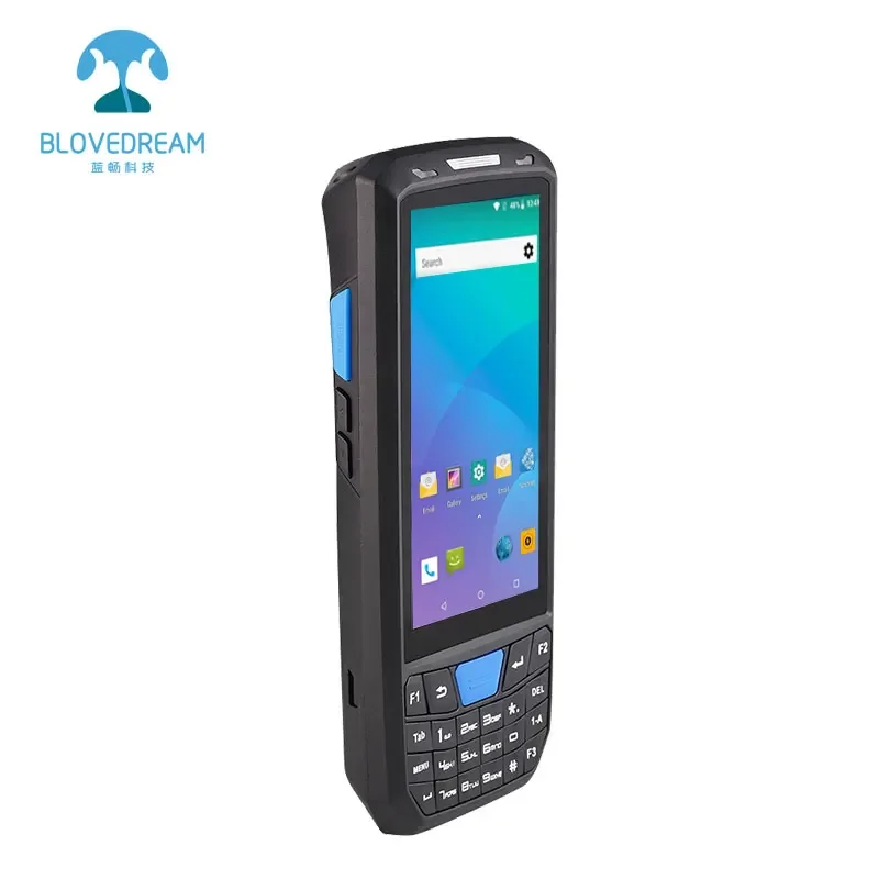 BloveDream T80 Android 9.0 4G Wifi GPS 1D 2D RFID Barcode Scanner PDA Handheld Data Terminal PDA