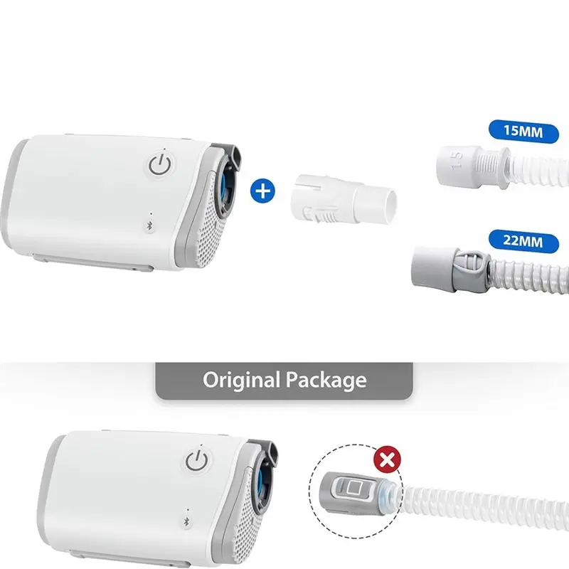 Aug. Adapters For Airmini Machine Air Mini CPAP Accessories Hose Line Adaptor Air Mini Accessory Hose Adapter