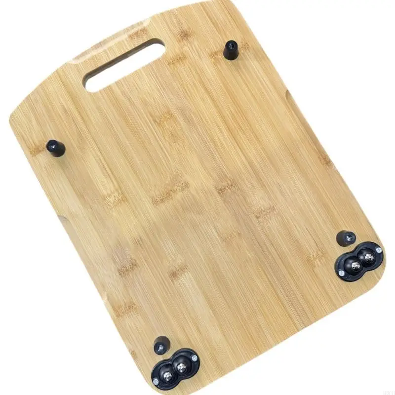 M6CB Wooden Underlay Gliding Board Nonslip Mat Sliding Placement Tray Moving Pad