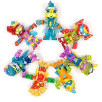 1Pcs Newest Superthings Big Super Zings Without Weapon Ultra Rare Series 6 Kazoom Kids Rescue Force Series Action Figures Toy