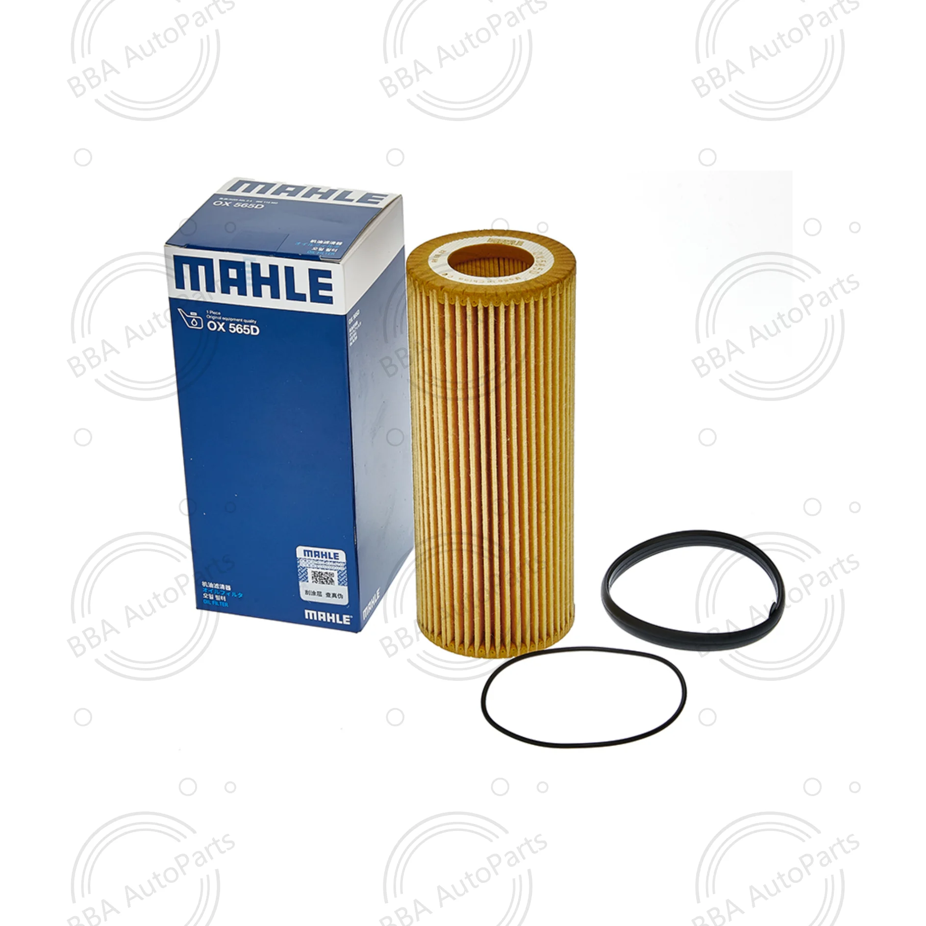 Mahle OX565D OX381D oil filter for Audi A4L A5 A6 A7 A8 Q5 Q7 S5  with OE 06E115562   06E115562A  06E115562C