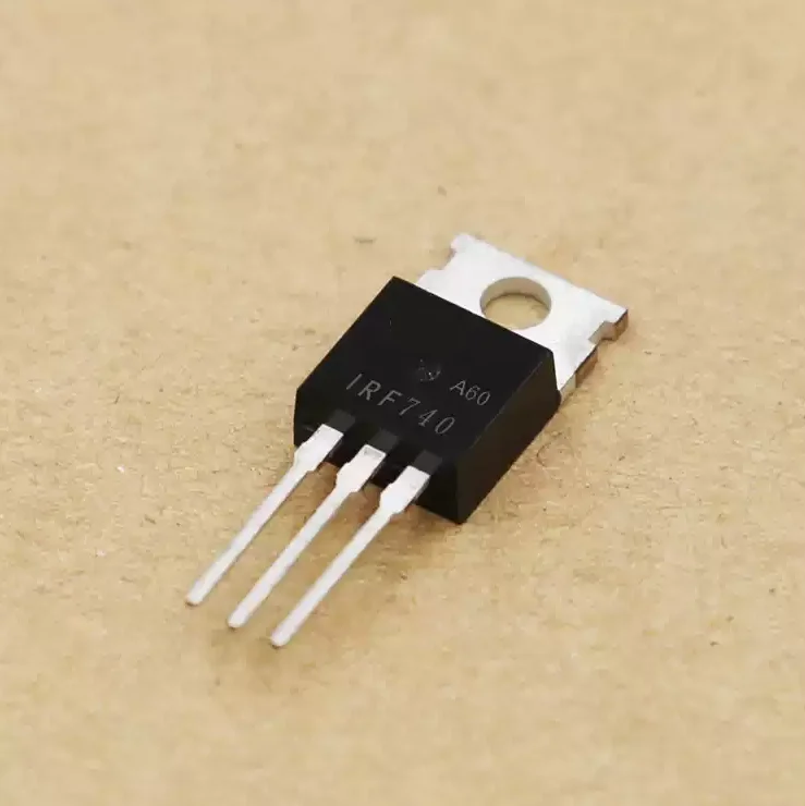 Frete grátis 5 peças novas e de boa qualidade IRF740 IRF 740 Power MOSFET 10A 400V TO-220
