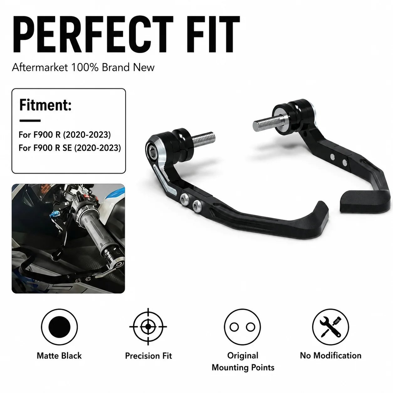 For BMW F900R F900R SE 2020 2021 2022 2023 Motorcycle Brake And Clutch Lever Protector Kit Hand protection