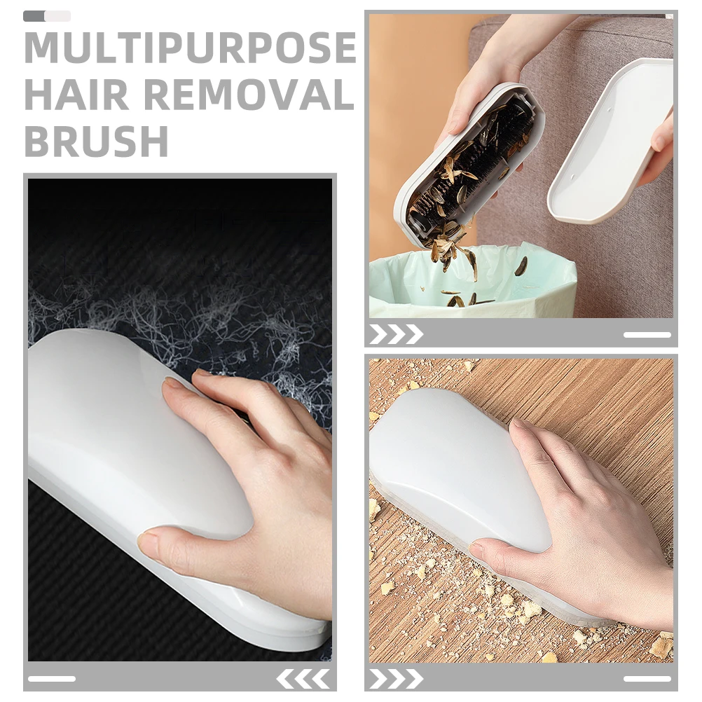 

Ergonomic Crumb Sweeper Hair Removal Brush Soft Bristles Debris Collector Roller Cleaning Tool for Beds Sofas Floors Tabletop