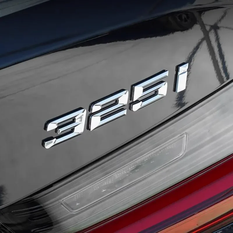 

3D автомобиль для BMW 3 серии E90 E91 E92 E93 наклейка на багажник с надписью 320i 325i 330i наклейка с эмблемой F30 F31 F34 G20 G21 G28