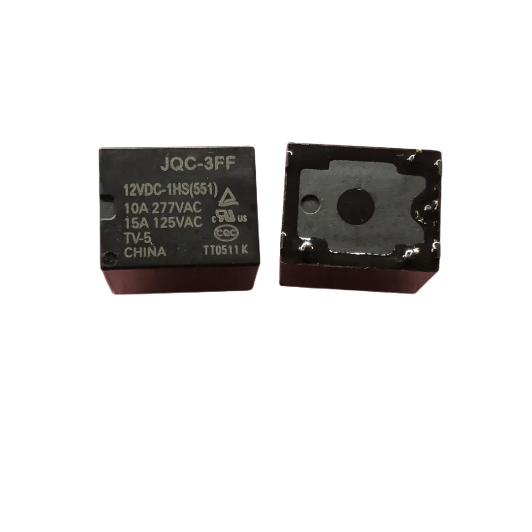 new Relay JQC-3FF 12VDC-1HS (551) T73-1A-12V  4PIN