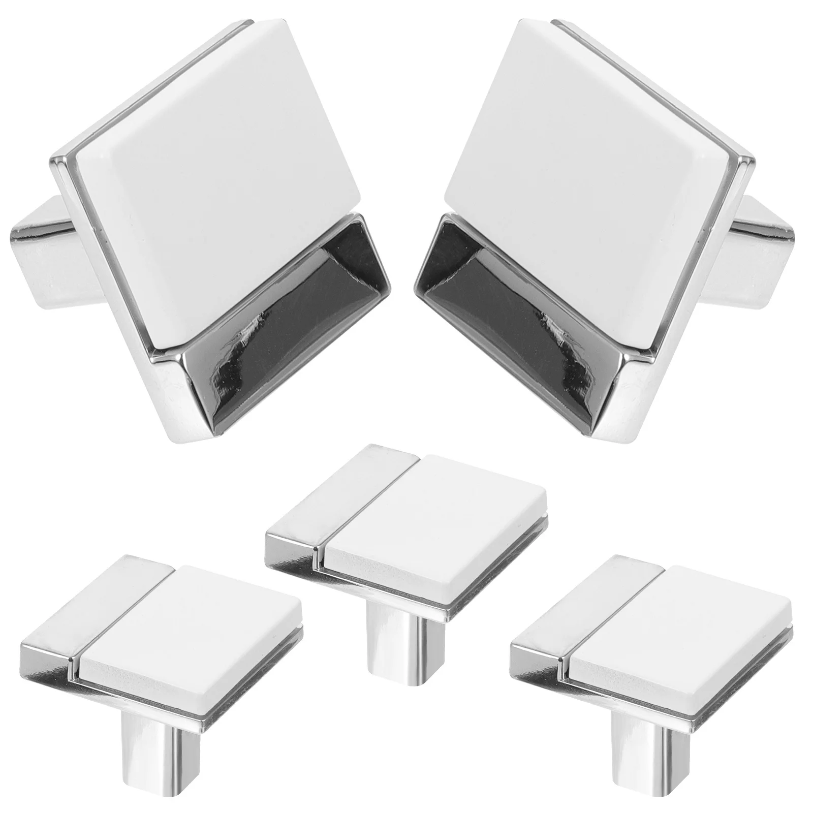 5 قطعة درج سبائك الزنك يسحب مقابض خزانة معدنية قسط مقابض صغيرة حديثة لخزانة خزانة خزانة الأثاث ديكور #3