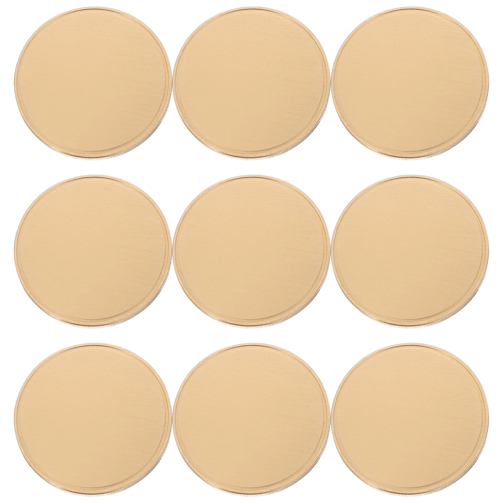 3 قطعة الفراغات النقش بالليزر عملات معدنية Crafts بها بنفسك الحرف التذكارية تذكارات الدقة ختم النقش النقش الفراغات عملة