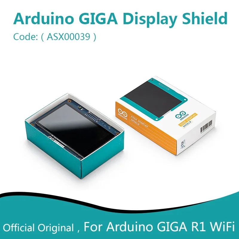 Official Original Arduino GiGA Display Shield ASX00039 For Arduino GIGA R1 WiFi 3.97-inch 480x800 RGB Touch Screen