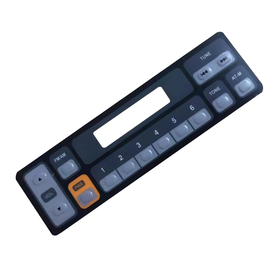 For CATERPILLAR 320B C D Excavator Air conditioner button A/C controller panel Switch button sticker Excavator accessories