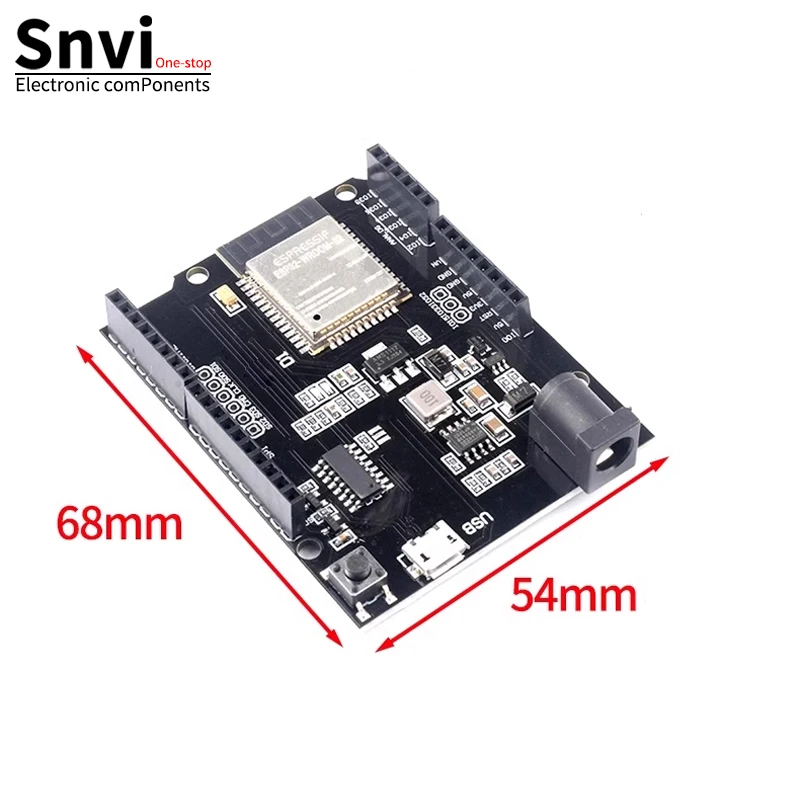 Snvi ESP32 For Wemos D1 Mini For Arduino UNO R3 D1 R32 WIFI Wireless Bluetooth Development Board CH340 4M Memory One