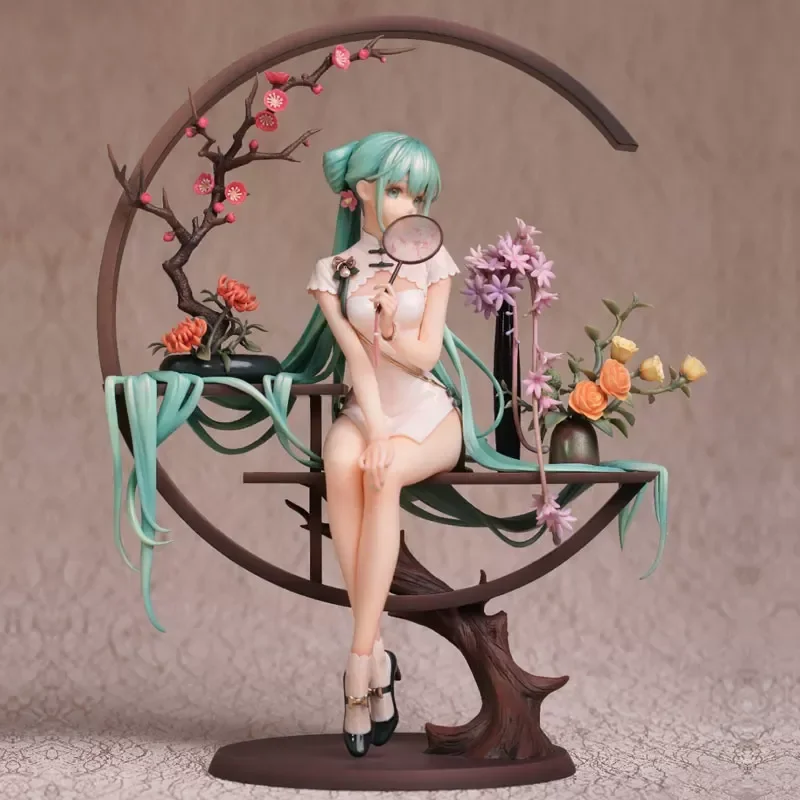 25cm-hatsune-miku-cheongsam-ver-action-figure-anime-model-with-scene-platform-pvc-collectible-statue-desktop-ornament-toy-gifts