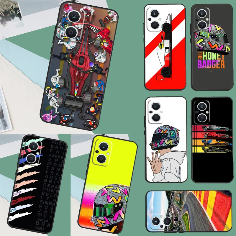 Formula 1 F1 Racing Circuit Funda For OPPO Reno 8 7 6 5 4 Lite 3 2Z 4Z 5Z 8T OPPO Find X6 X5 Pro X2 X3 Neo Lite Case