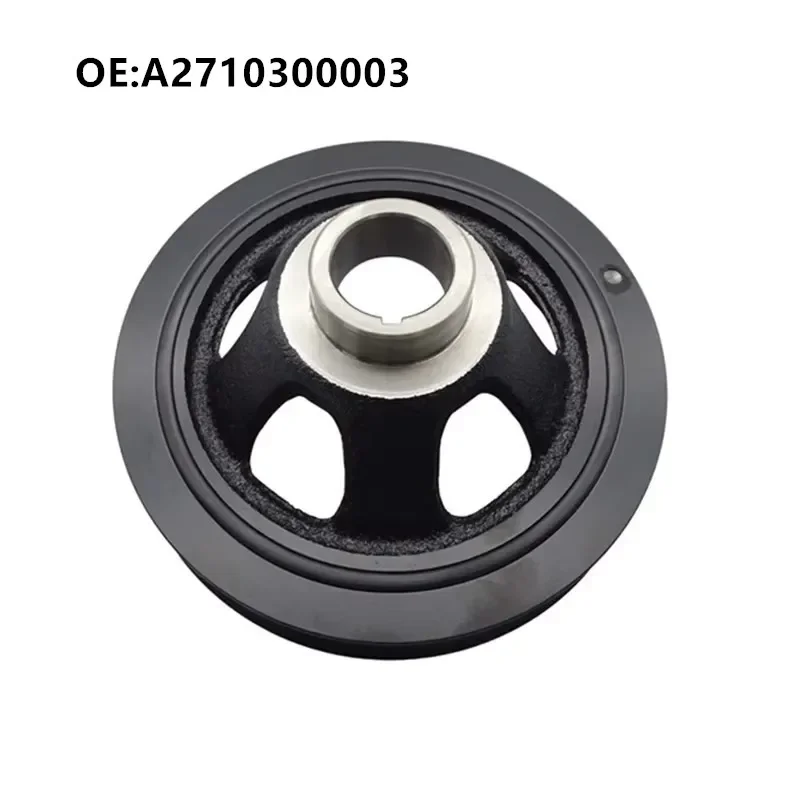 Auto Crankshaft Belt Pulley for Mercedes Benz E Class C200 W211 W271 Belt Shock Absorber Car Accessories A2710300003