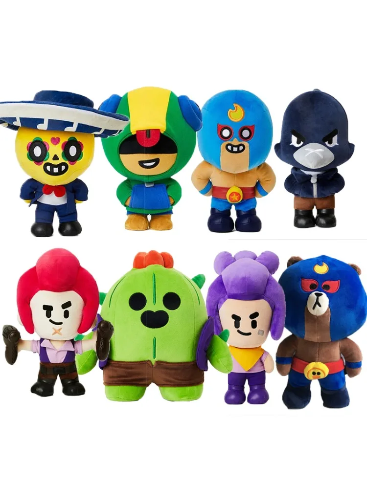 10cm-25cm Kreskówkowa Pluszowa Zabawka Cosplay Brawler Spike, Bawełniana Poduszka, Urocze Lalki, Postać z Gry, Gadżety do Gier — 2