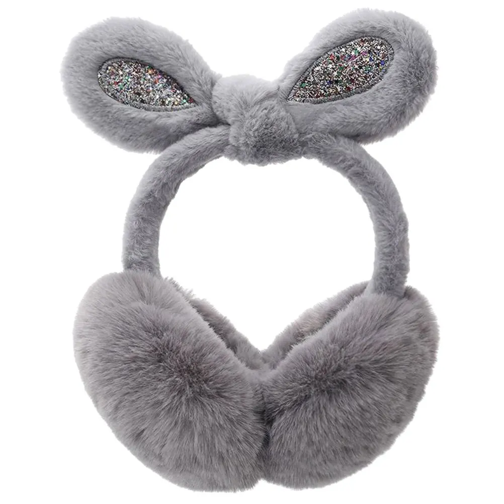 غطاء للأذنين على شكل أرنب للأطفال بألوان زاهية للاستخدام في الشتاء أغطية أذن مقاومة للرياح خفيفة الوزن ومريحة وغطاء للأذن دافئ قابل للغسل #2