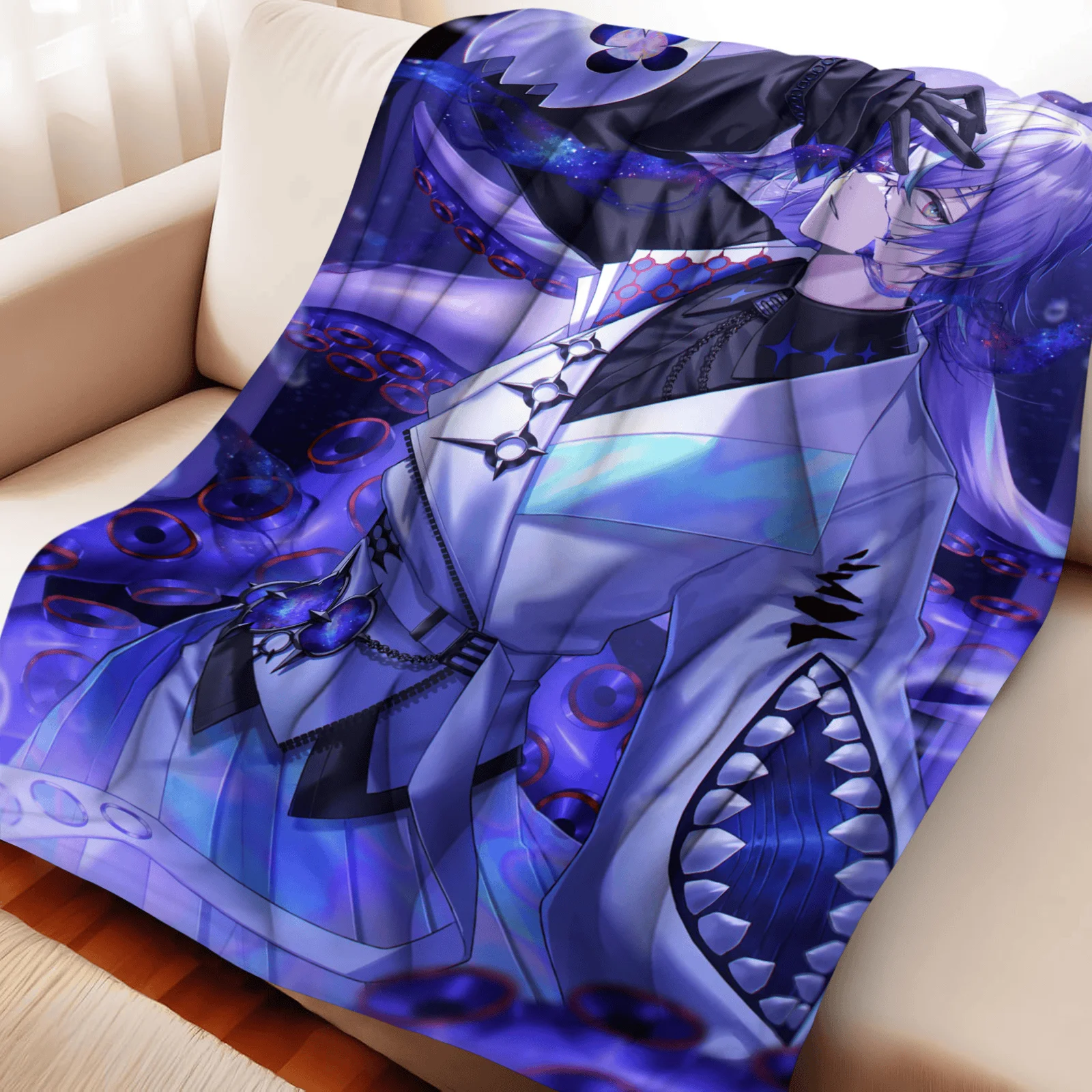 

Soft Flannel Blanket Ins Print Coral Fleece Throw Blanket for Bed Couch Sofa Gift Home Decor 150x200cm