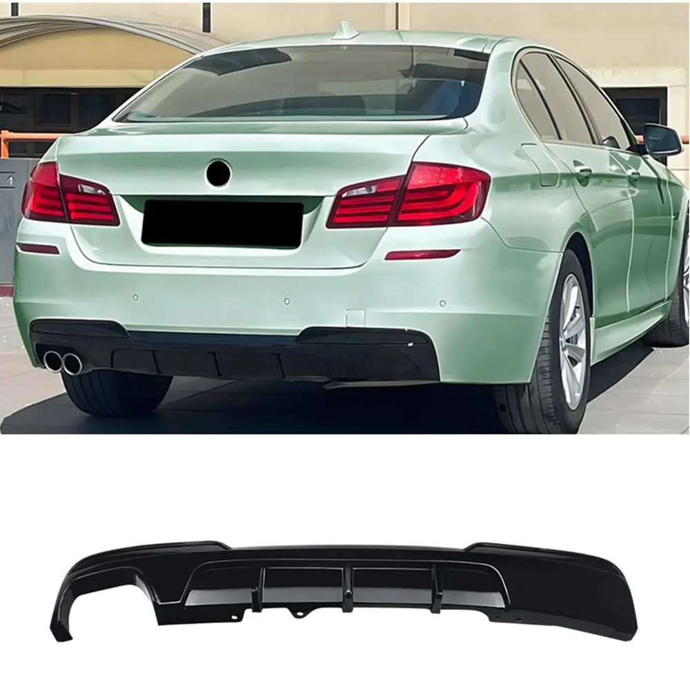 

For M Sport MP Style For BMW 5 Series F10 F11 2011-2017 Car Rear Bumper Lip Diffuser Splitter Modification Exterior Accessories