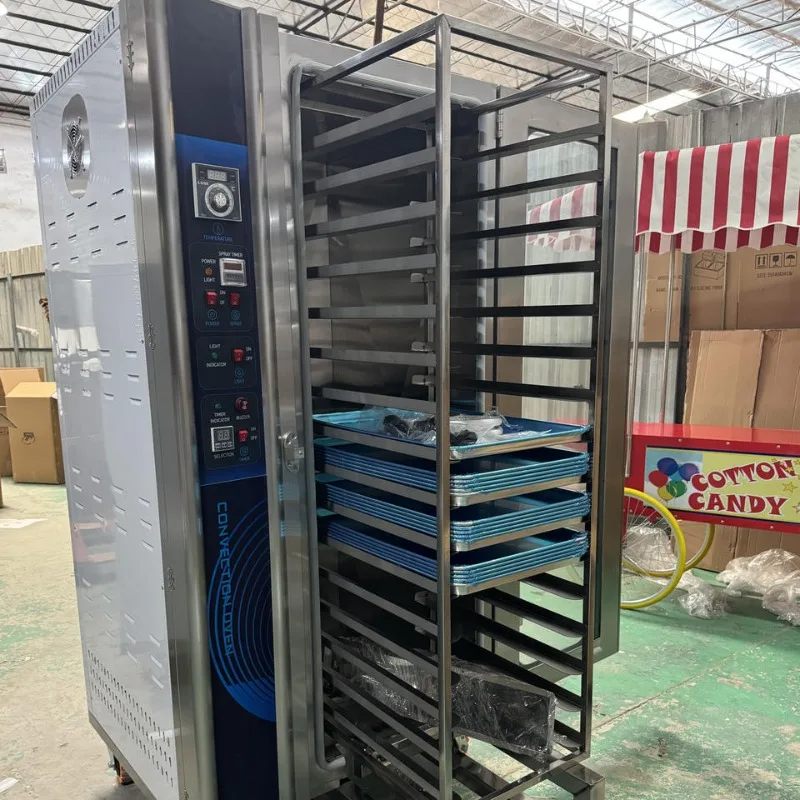16-Tray Convection Oven for Home Restaurant Bakery Use Energy Efficient 220V Automatic Bread Pizza Cake Baking