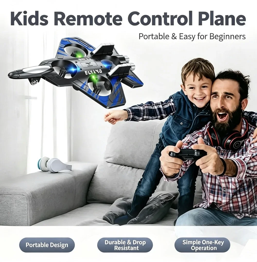 RC Aircraft EPP Foam Stunt Glider Electric Fighter Remote Control Airplane Fall Resistant Plane Toys CZ01 CZ63