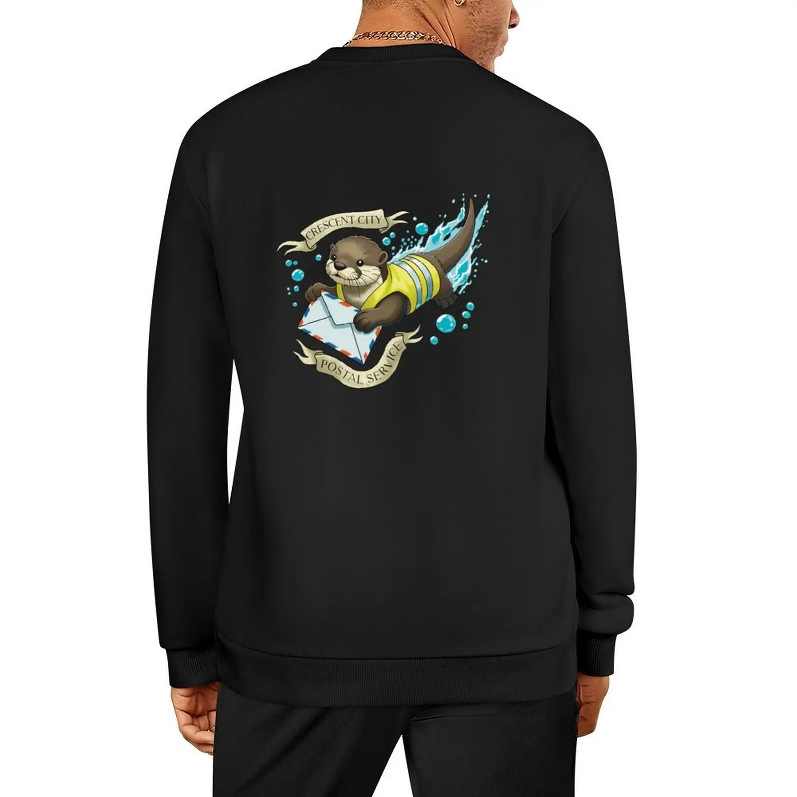 

Crescent City Otter Postal Service Pullover clothes for men fashion men blouse tracksuit new sweatshirts