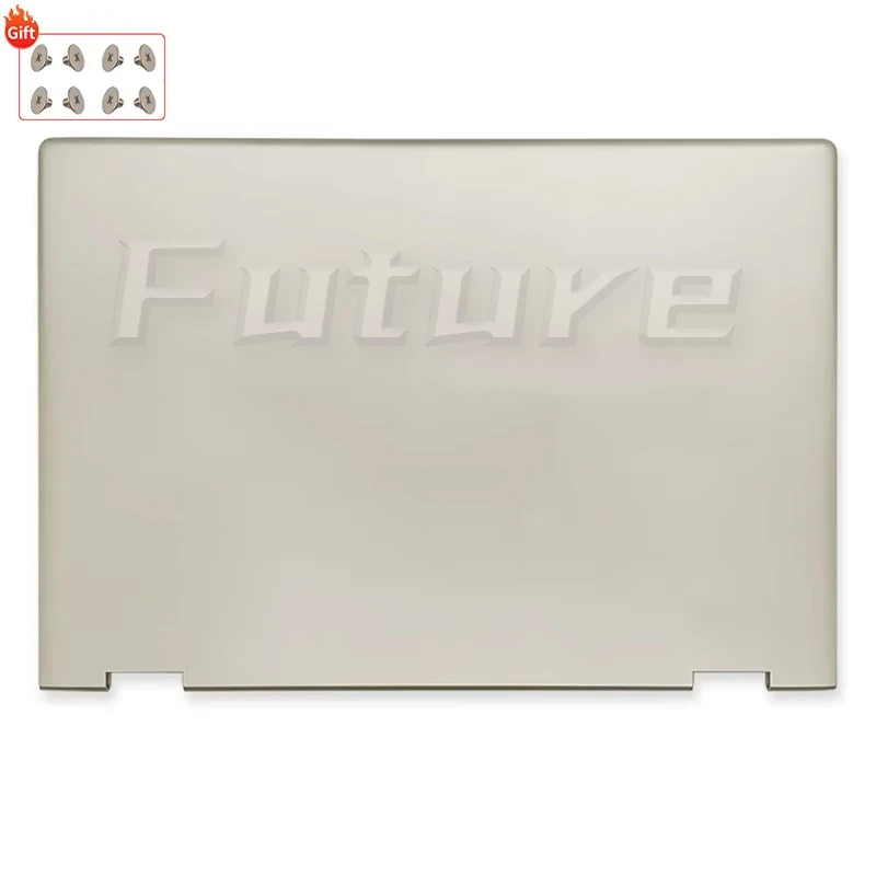 New LCD Back Cover Gold L22289-001 Silver L22250-001 Palmrest Bottom Cover For Pavilion X360 14-CD TPN-W131 Thick Screen