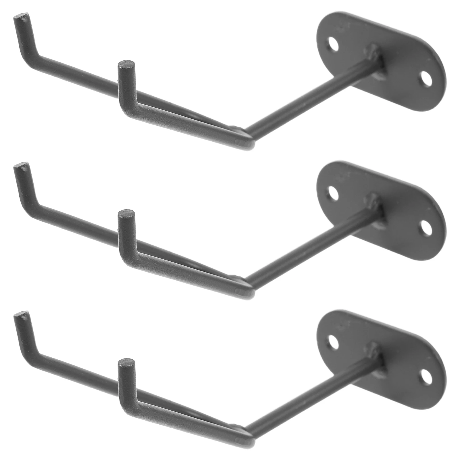 3개의 고하중 홀더 랙, 부스 가구 재생, 자동차 수리, 페인트 보관용 다기능 총기 걸이