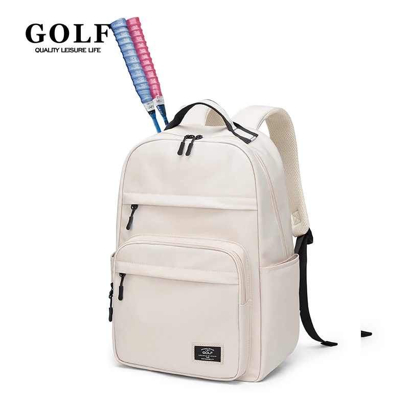 GOLF trendy backpack for men and women, suitable for casual sports, large capacity computer backpack, racket storage, Travel bag