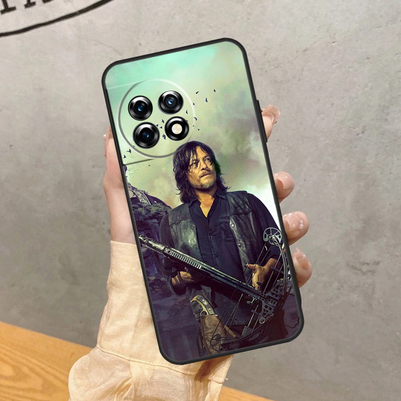 حافظة The Walking Dead Daryl Dixon لهاتف OnePlus 10 Pro 13 12 11 13s 13R 12R 10T 8T Nord CE 5 2 3 4 Lite N10 N20 N30