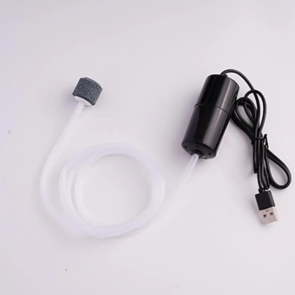 Portable Fish Tank Mini Aerator Pump USB Oxygen Pump Fishing Outdoor Oxygen Pump Small Aquarium Air Pump Aquarium Accessories