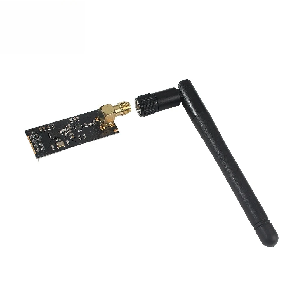 NRF24L01+PA+LNA 2.4GHz Wireless Module with Antenna 1100m Long Range Transceiver for Arduino/Raspberry Pi/DIY Electronics