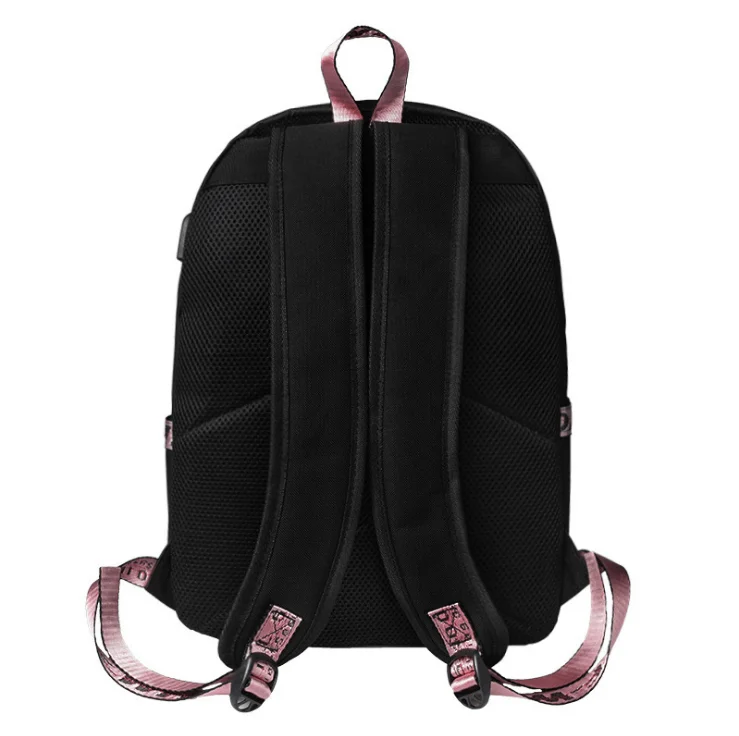 Zaino Anime My Hero Academia Deku Bakugou Boku No Hero Academia borse da scuola per ragazze zaino per Laptop femminile borsa da scuola USB