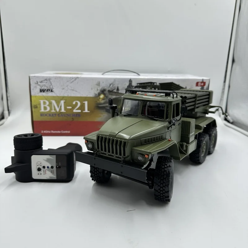 1/16　６WD　ロケットランチャー　ソ連BM-21　WPL　B36-2 WPL B36-2 1/16 2.4G 6WD RTR RCカー ヘイルロケットランチャー BM-21