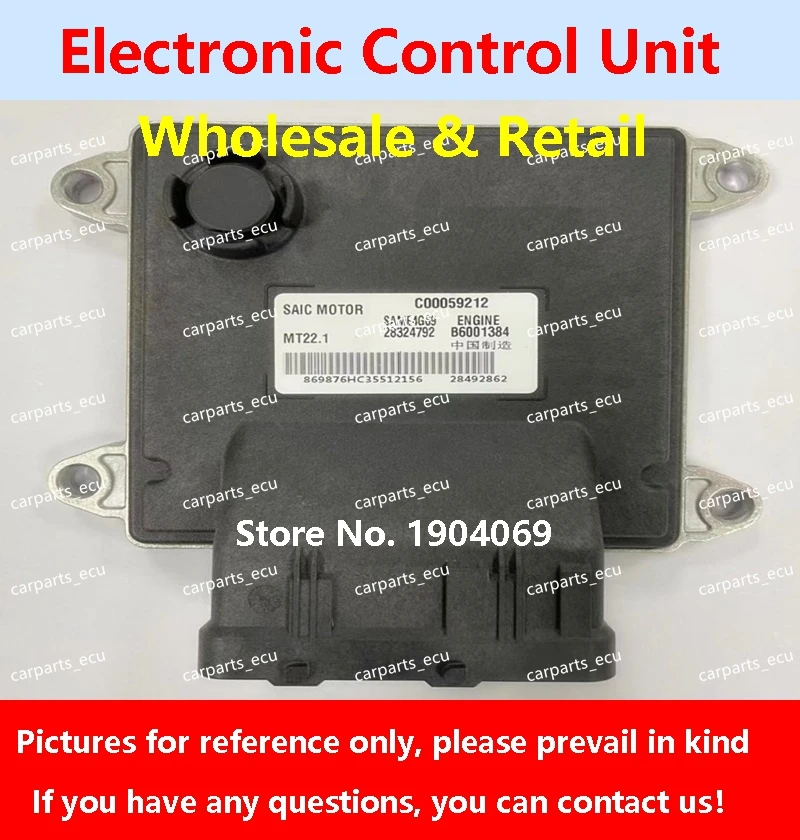 

B6001384 28324792 Engine Computer Board MT22 ECU For ChaseG10