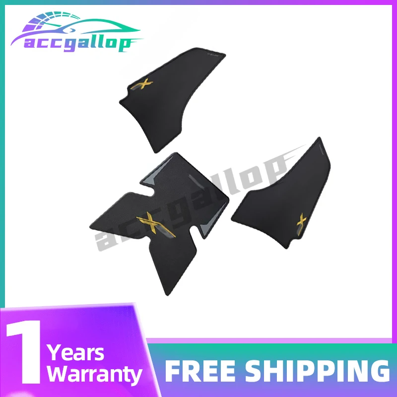 For KOVE 800X for Colove 800X Motorcycle Fuel Tank Sticker Side Decal Protector Traction Pad Cover Decoration Rubber Sets