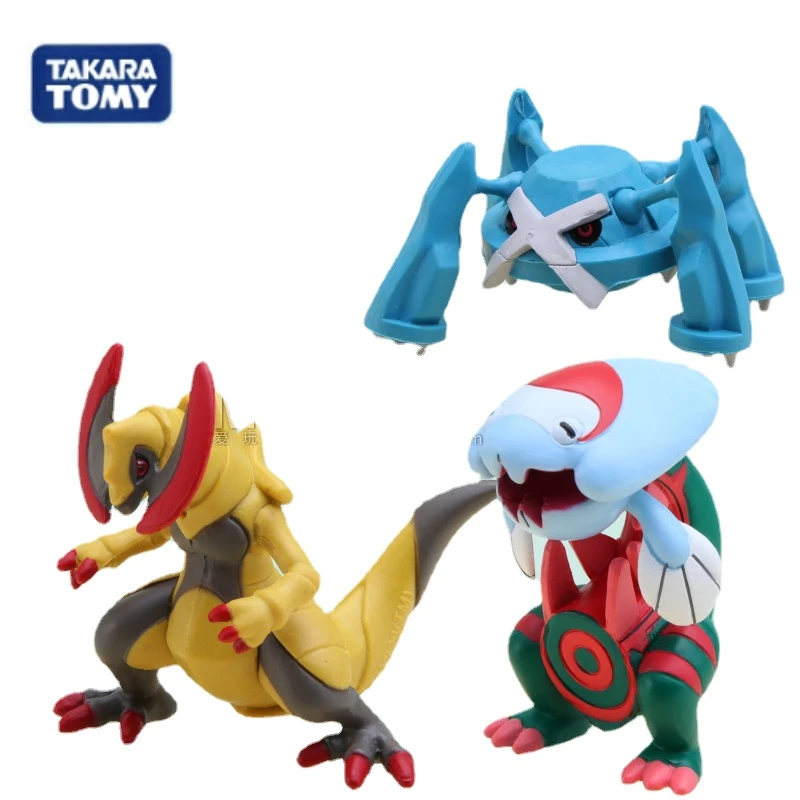 

Japan Original Takara Tomy Figures Metagross Dracovish Haxorus Hydragon Pescragon Maxax Tranchodon Action Figure Toys
