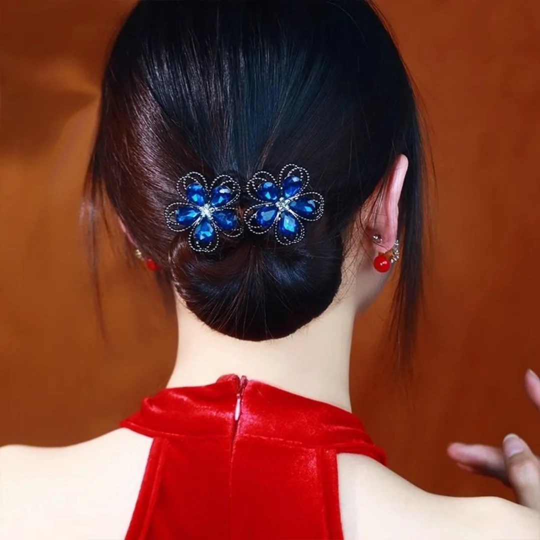 Rhinestone Flower T…
