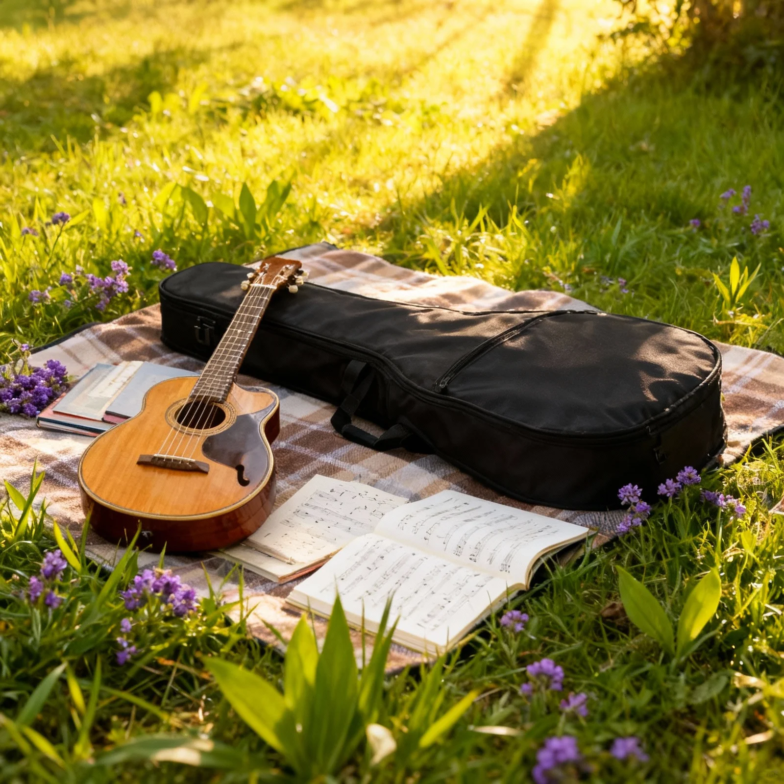 

Mandolin Bag Oxford Cloth Shockproof Padded Backpack Extra Storage Pocket Adjustable Strap For Musical Instrument Carry