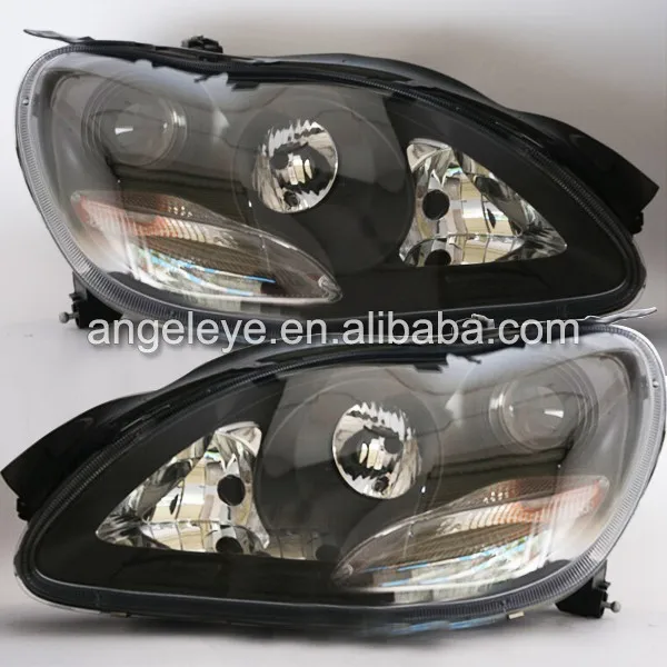 

For Benz 2002-2005 Year W220 S280 S320 S500 S600 Head Lamp Headlight Black Housing SN