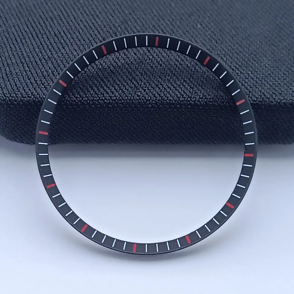 قطع غيار لعلبة ساعة الحركة ، استبدال حلقة الفصل ، حلقة داخلية بلاستيكية ، NH35 ، NH36 ، 35 ، NH36 ، قطر من البلاستيك