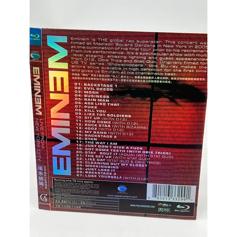 Eminem 2005 New York Song Concert by far the number one giant in rap