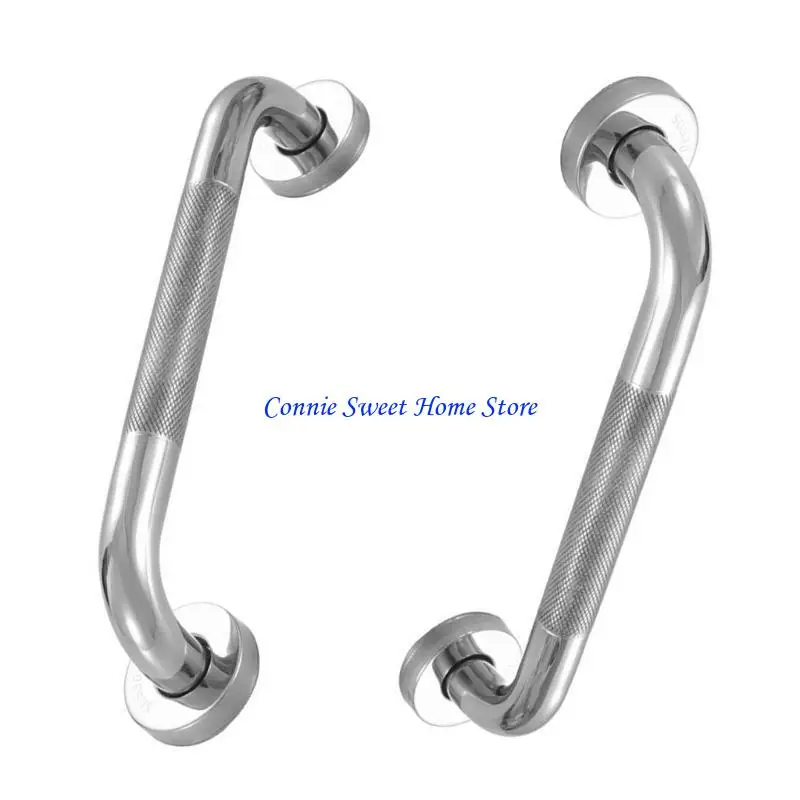 LXAF Stainless Steel Safe Elderly Assistance Bathroom Rails Handicap Accessible Bathroom Grab Handles for Bathrooms